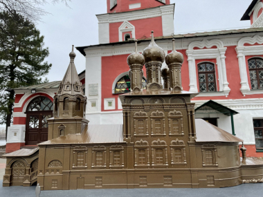 превью публикации Prince Dimitry's Church on Blood in Uglich now has its tactile model